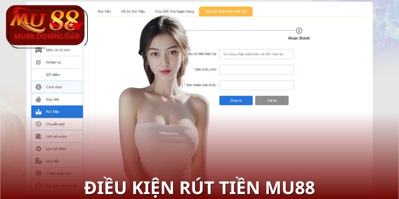 Các điều kiện cần chuẩn bị trước khi rút tiền